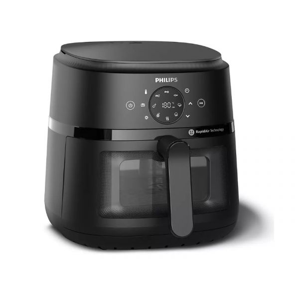 Philips Airfryer 2000 XL forrólevegős sütő (NA230/00) fekete