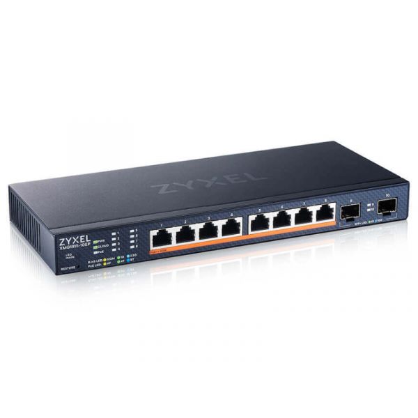 ZYXEL Switch 8-port Smart Switch (XMG1915-10EP-EU0101F)