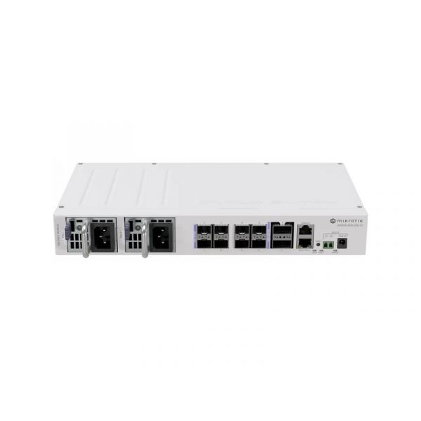 MIKROTIK QSFP28 Cloud Router Switch, Fémházas, Rackes  (CRS510-8XS-2XQ-IN)