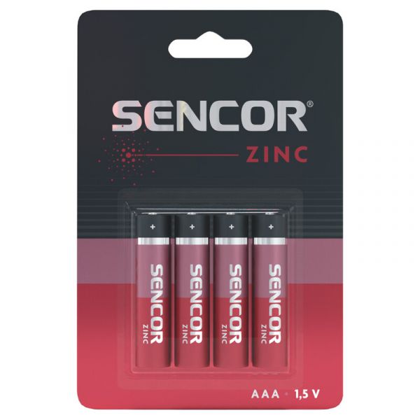 Sencor SBA R03 4BP AAA szén-cink elem (4db) (35056546)