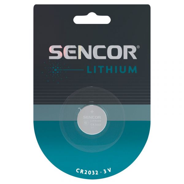 Sencor SBA CR2032 1BP lithium gombelem (1db) (35056554)