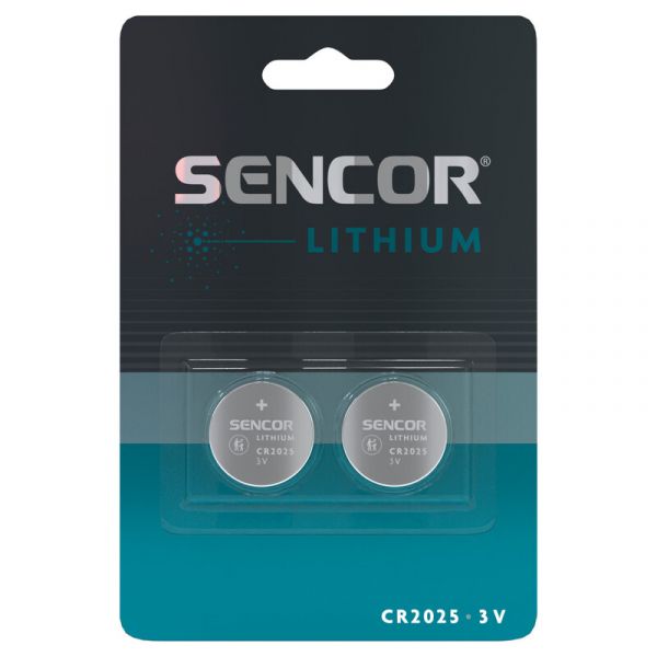 Sencor SBA CR2025 2BP lithium gombelem (2db) (35056556)