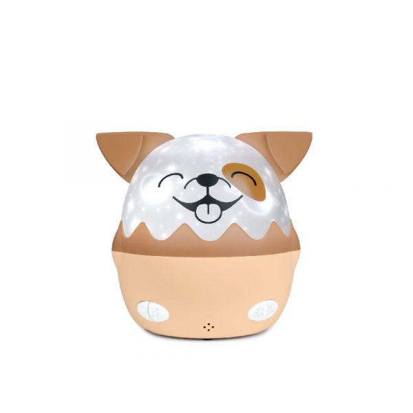 Bigben Kids MAX Zenélő Éjjeli Lámpa Projektorral (NLPKIDSDOG) Kutya