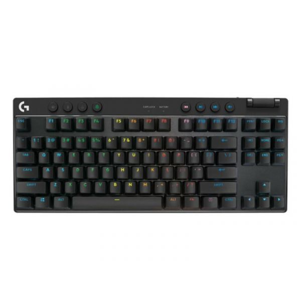 LOGITECH G Pro Lightspeed RGB Mechanikus Gaming billentyűzet - TKL (Tactile) US, Fekete (920-012136)