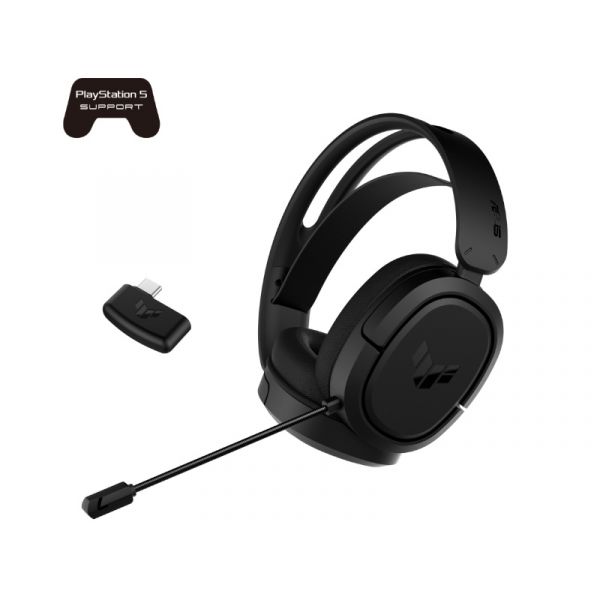 ASUS TUF GAMING H1 Wireless gamer fejhallgató (90YH0391-B3UA00)