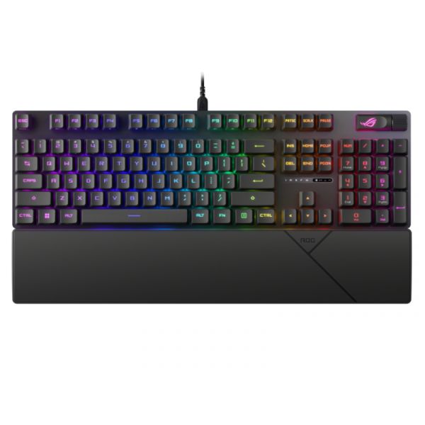 Asus ROG STRIX SCOPE II RX mechanikus gaming billentyűzet (90MP0350-BKHA00) fekete