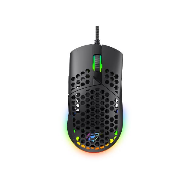 Havit MS1036 RGB Gamer egér - fekete