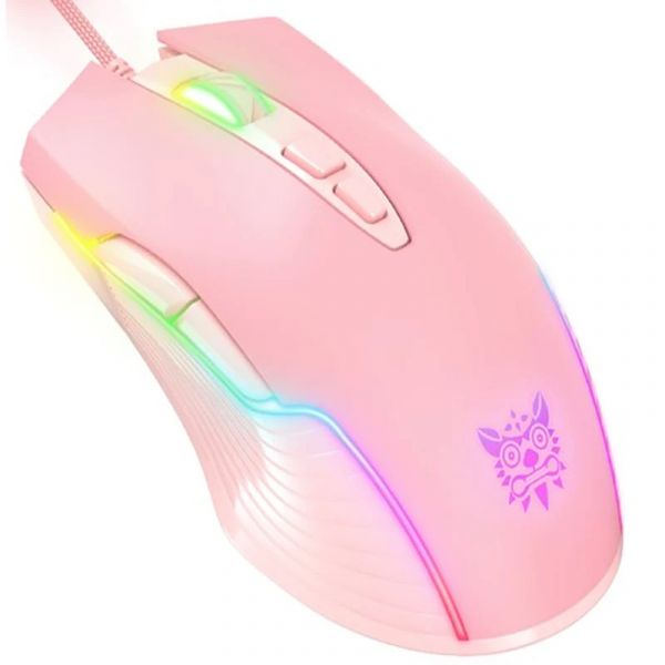 Onikuma CW905 Gamer egér - pink