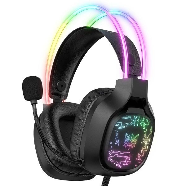 Onikuma X22 RGB Gamer headset - fekete