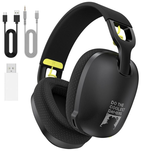 Onikuma B2 vezeték nélküli bluetooth Gamer fejhallgató - fekete