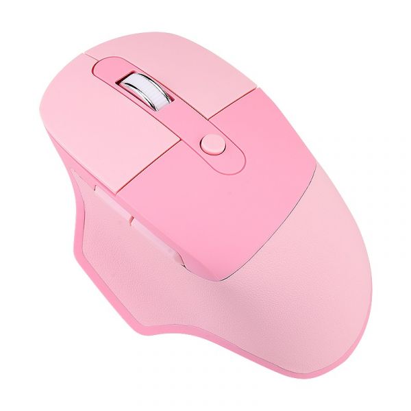 GEEZER M4DM Dual Mode vezeték nélküli egér 2.4GHz + BT - pink