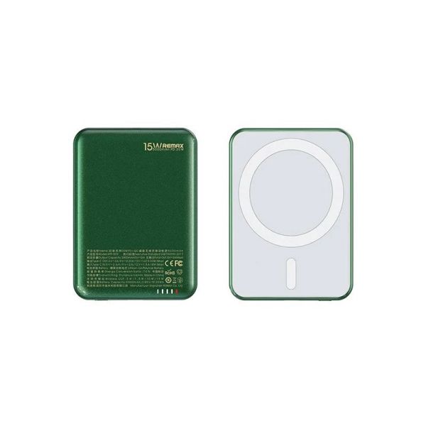 Remax Fantasy RPP-509 MagSafe Powerbank 5000mAh 20W - zöld