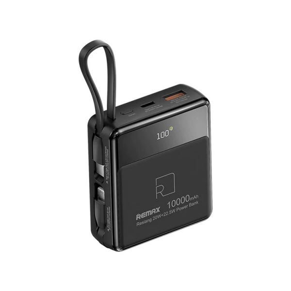 Remax Resiang Series Powerbank 10000mAh - fekete