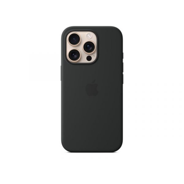 Apple iPhone 16 Pro Accessory (MYYJ3ZM/A) Silicone Case with MagSafe - Black