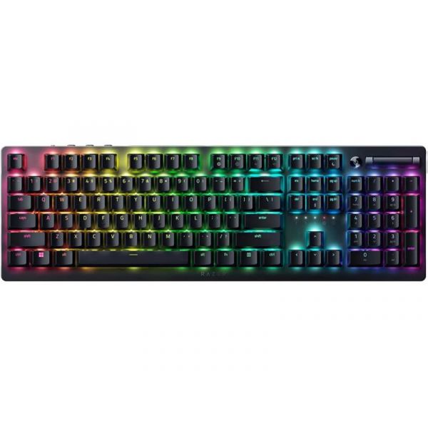 Razer DeathStalker V2 Pro (Purple Switch) gamer billentyűzet (RZ03-04361800-R3M1) fekete - US angol
