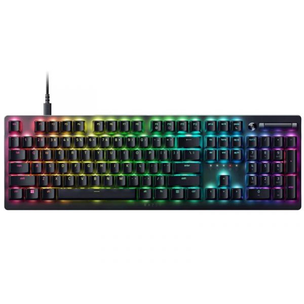 Razer DeathStalker V2 (Purple Switch) gamer billentyűzet (RZ03-04501800-R3M1) fekete - US angol