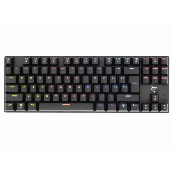 White Shark COMMANDOS mechanikus (Red switch) gamer billentyűzet (GK-2106B/R-HU) fekete -  magyar kiosztás