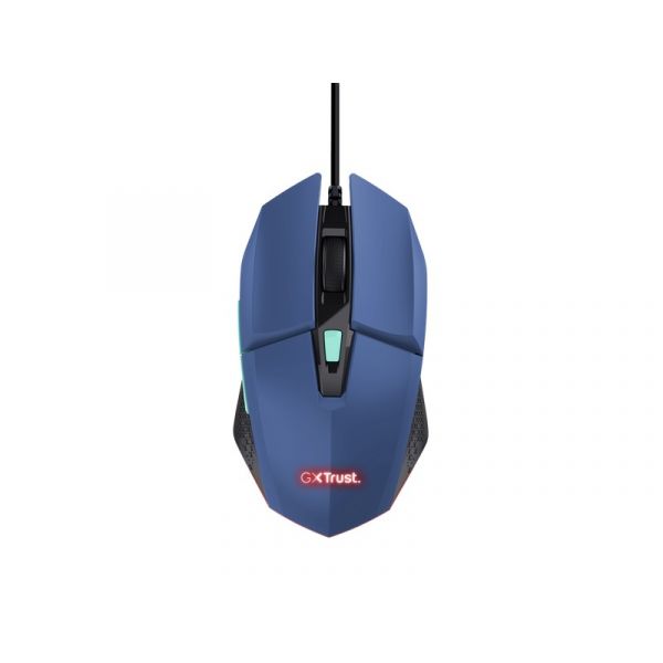 TRUST GXT109B FELOX Gaming vezetékes optikai egér, kék
