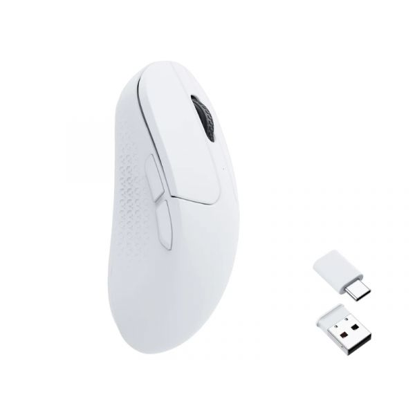 Keychron M3 Mini Bluetooth / vezeték nélküli egér, fehér