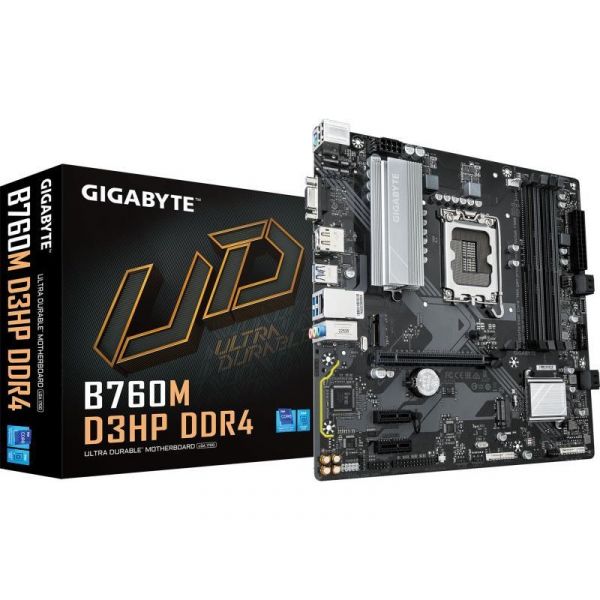 GIGABYTE B760M D3HP S1700 mATX Alaplap