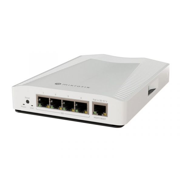 MIKROTIK Cloud Router Switch, Menedzselhető, Asztali (CRS304-4XG-IN)