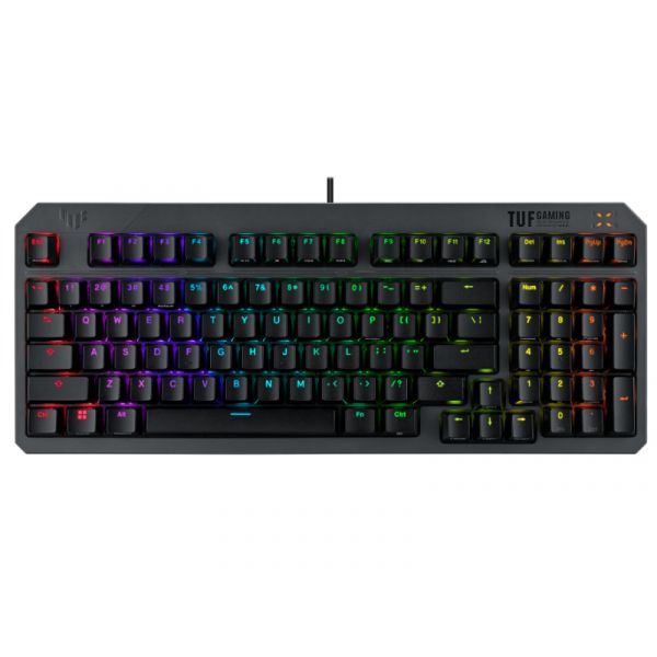 Asus TUF Gaming K3 II mechanikus billentyűzet (90MP0390-BKHA00)