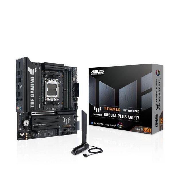 ASUS TUF GAMING B850M-PLUS WIFI AMD B850, AM5 mATX Alaplap