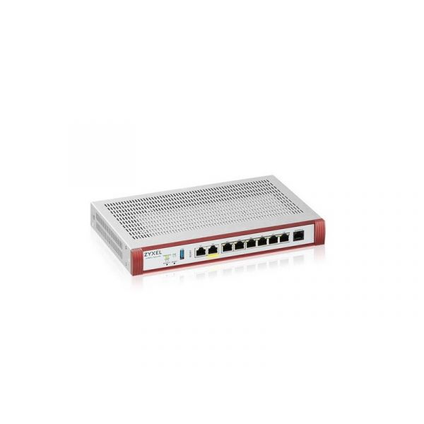 ZYXEL Tűzfal 7x1-GbE port + 1xPOE+ 1xUSB 3.0 + 1xkonzol port (USGFLEX100HP-EU0101F)