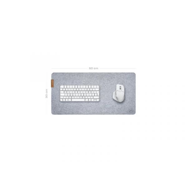 Artimo Desk Mat Felt Series prémium filc egérpad S (60x30 cm), világos szürke (ARTIMO-DESKMAT-LIGHT-S)