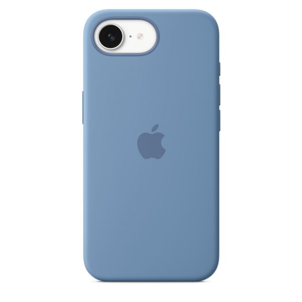 Apple iPhone 16e Silicone Case (MD3Q4ZM/A) Winter Blue