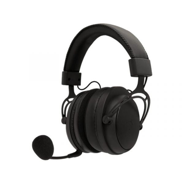 WHITE SHARK WSP WGH-2443B GORILLA PRO vezeték nélküli gamer fejhallgató + mikrofon, Fekete
