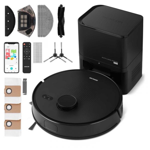 Sencor SRV 9O85BK robotporszívó (41020898)