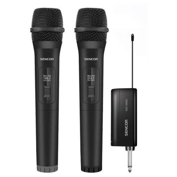 Sencor SSS WM20 2db vezeték nélküli mikrofon (45025597)