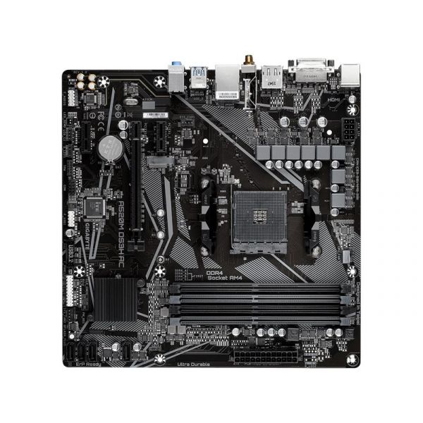 GIGABYTE A520M DS3H AC, mATX AM4 Alaplap