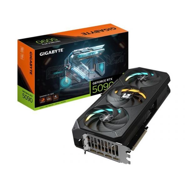 GIGABYTE Videokártya PCI-Ex16x nVIDIA RTX 5090 32GB DDR7 OC (GV-N5090GAMING OC-32GD)