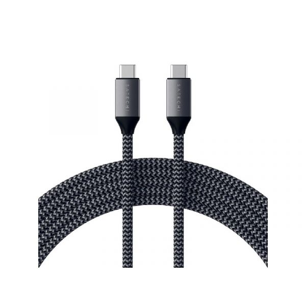 Satechi USB-C to USB-C 100W Braided Charging 2m Cable töltőkábel (ST-TCC2MM)