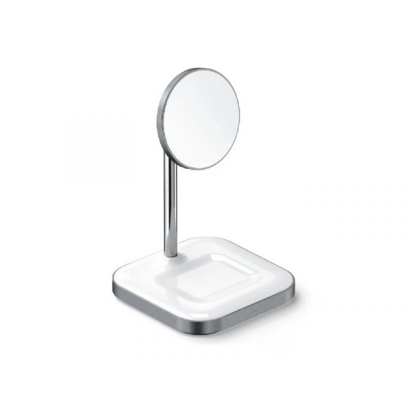 Satechi Aluminium 2-in-1 Magnetic Wireless Charging stand (iPhone 12/13, AirPods Pro) töltőállomás (ST-WMCS2M)
