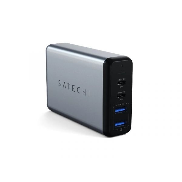 Satechi 75W Dual Type-C PD Travel Charger hálózati töltő (ST-MC2TCAM)