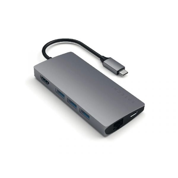 Satechi Aluminium Type-C Multi-Port Adapter (ST-TCMA2M)