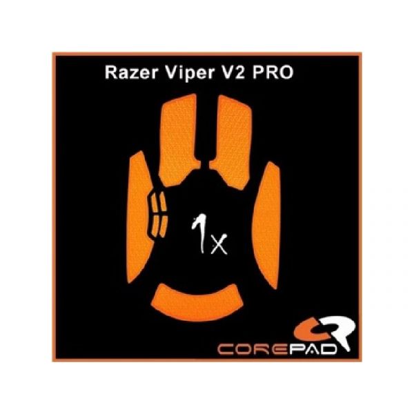 Corepad Mouse Rubber Sticker #754 - Razer Viper V2 PRO Wireless gaming Soft Grips, narancssárga (CG75400)