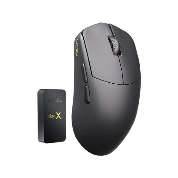 LAMZU MAYA X 8K vezeték nélküli gaming egér, fekete (MAYA X CHARCOAL BLACK)