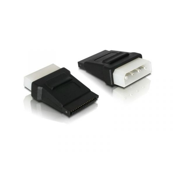DELOCK Átalakító táp SATA 15 pin > Molex 4 pin (82325)