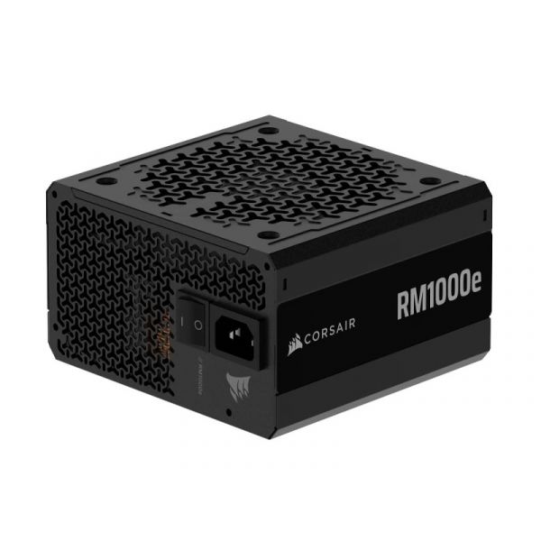 CORSAIR RM1000e, 1000W, 12cm, ATX 3.1, PCIe 5.1, BOX, Cybenetics Gold Tápegység Moduláris (CP-9020297-EU)