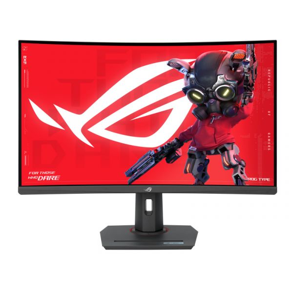 Asus ROG Strix XG32WCMS 32" QHD VA 280Hz ívelt gaming monitor, fekete