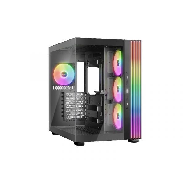 Be Quiet! Light Base 600 LX Midi ATX PC ház,Tápegység nélkül (BGW67) Fekete