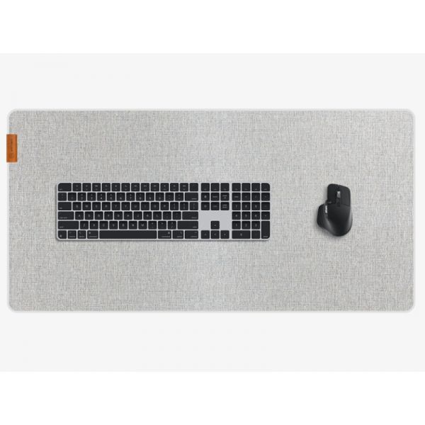 Artimo Desk Mat - Loom Series - M (80x40 cm) prémium szövet egérpad, világos szürke (ARTIMO-LOOM-LIGHT-M)