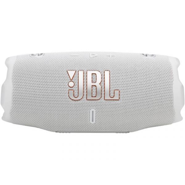JBL CHARGE 6, Hordozható, vízálló Bluetooth hangszóró, Fehér (JBLCHARGE6WHT)