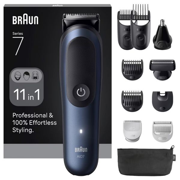 Braun AIO 7540 multifunkciós testszőrzet-ápoló (10AS490183)