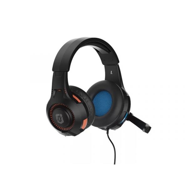 ARMOR3 SOUNDTAC Nintendo/PS/XBOX/PC/Mac Unvierzális Vezetékes Gamer Fejhallgató (M07222-BUOR) Kék-Narancs