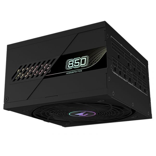 GIGABYTE AORUS ELITE 850W 80+ Platinum moduláris Gen 5.0 Tápegység, fekete